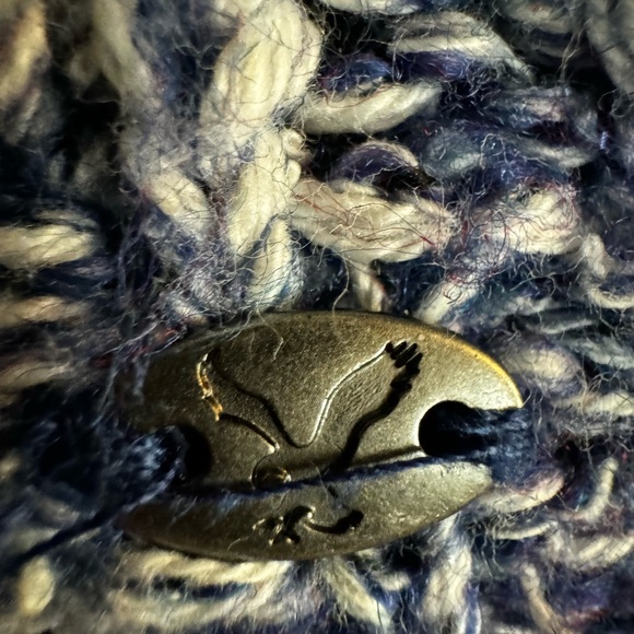 American Eagle Sweater Blue size M - Picture 4 of 4